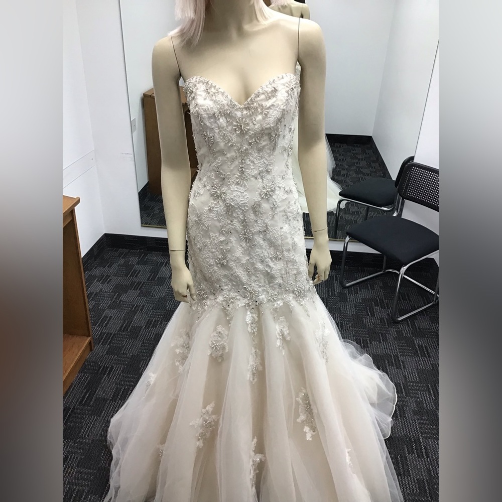 Morilee strapless mermaid wedding gown #2720 NWT